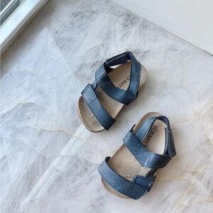 Old Navy Kids Denim Blue Sandals
